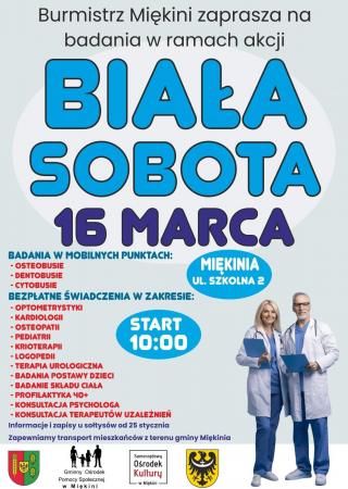 “Biała Sobota” dla mieszkańców Gminy Miękinia