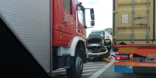 Dwa wypadki w jednym dniu. Dwie osoby trafiły do szpitala