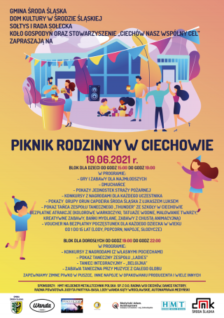 Piknik rodzinny w Ciechowie już 19 czerwca!