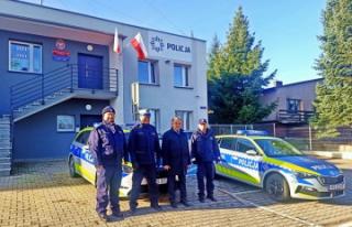 Nowy radiowóz, w nowych barwach dla policjantów z Miękini