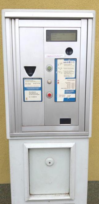 Problem z płatnościami w średzkich parkometrach