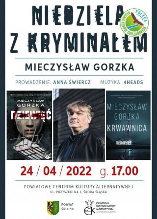 Mieczysław Gorzka kolejnym gościem “Niedzieli z Kryminałem”