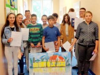 Oto laureaci konkursu plastycznego „Na najpiękniejszy wizerunek szkoły”