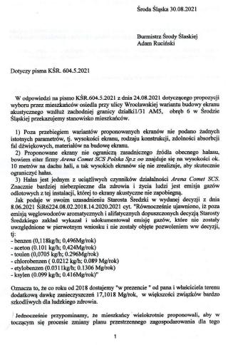 Mieszkańcy: Prawo ma nas chronić przed powstaniem uciążliwości dla ludzi i środowiska