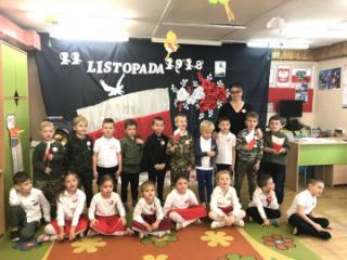 Narodowe Święto Niepodległości w Przedszkolu Publicznym nr 3