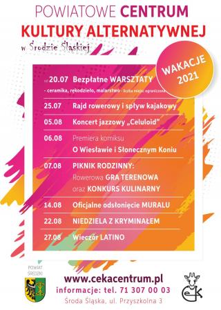 Aktywnie, kulturalnie i twórczo czyli wakacje z CeKA