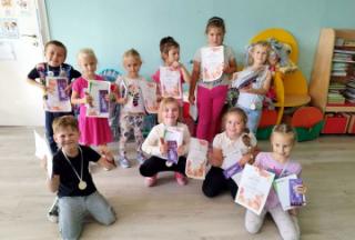 Korale Pani Jesieni - konkurs w Przedszkolu w Ciechowie