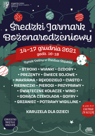 Wszystko prawie gotowe. Jutro rusza Jarmark Bożonarodzeniowy w Środzie Śląskiej!