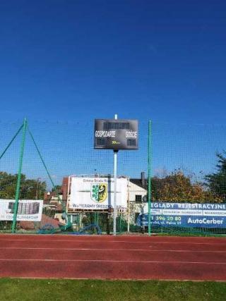 Nowa tablica wyników na Stadionie Miejskim w Środzie Śląskiej