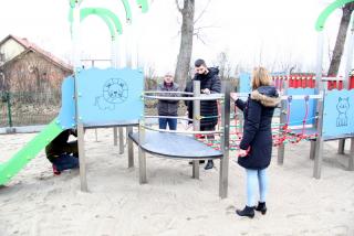 Nowy plac zabaw z siłownią w Bukówku
