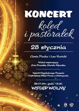 Koncert kolęd i pastorałek w Malczycach
