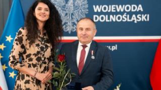 Burmistrz Miękini uhonorowany Odznaką za Zasługi dla Samorządu Terytorialnego