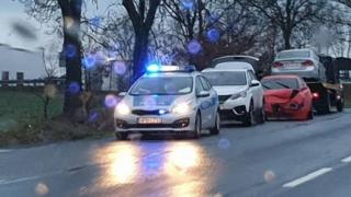 Wypadek na zjeździe Kostomłoty!