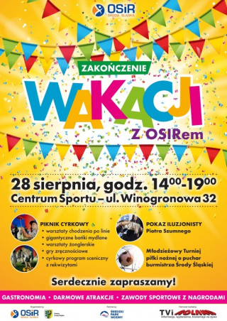 Piknik na zakończenie wakacji już 28 sierpnia!