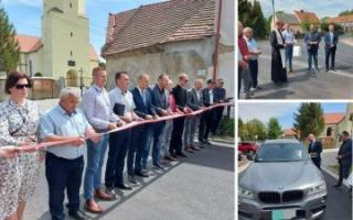 Przebudowana droga w Konarach oficjalnie otwarta