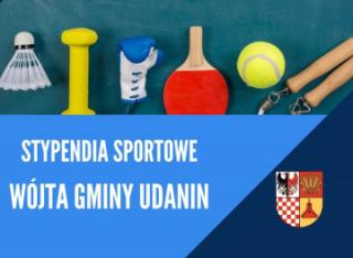 Stypendia sportowe Wójta Gminy Udanin