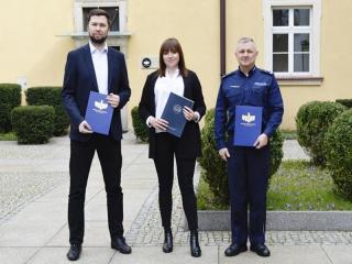 Średzka policja podjęła współpracę z Wyższą Szkołą Prawa we Wrocławiu