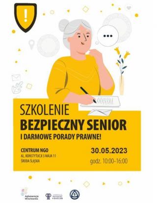 Szkolenie dla seniorów i bezpłatne porady prawne