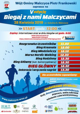 Biegaj z nami Malczycami już w niedzielę!