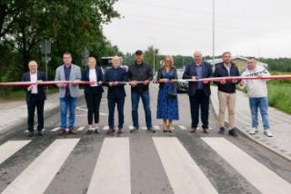 Wyremontowana droga w Brzezinie oficjalnie otwarta