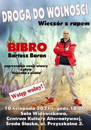Wkrótce w CeKA wystąpi Bartosz Baran - raper z przesłaniem!