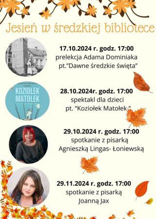 Jesień w średzkiej bibliotece