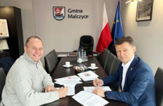 Wójt Gminy Malczyce podpisał porozumienie z Izbą Gospodarczą Europy Środkowej