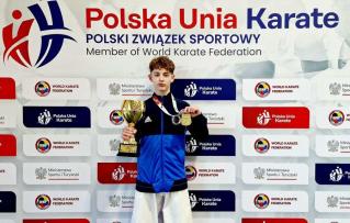 Leon Kolačkov z Lutyni Mistrzem Polski Karate WKF!