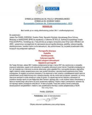 Policja ostrzega przed oszukańczymi wiadomościami przesyłanymi drogą elektroniczną!