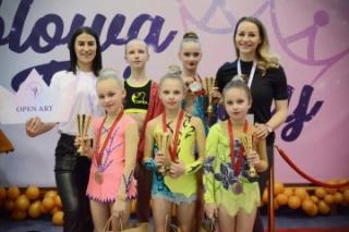 Udane występy gimnastyczek Open Art w ogólnopolskim turnieju