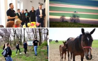 Komisja Konkursu Piękna Wieś Dolnośląska z wizytą w Konarach