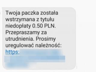 Uważaj na takie wiadomości SMS. To oszustwo!