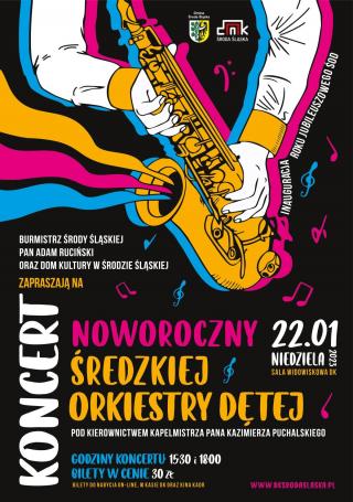 Noworoczny koncert Średzkiej Orkiestry Dętej