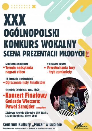 Wygraj Ogólnopolski Konkurs Wokalny Scena Prezentacji Młodych!