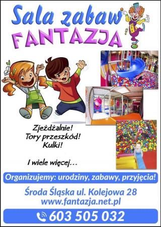 Super rozrywka dla dzieci w Środzie Śląskiej! Wkrótce otwarcie Sali Zabaw!