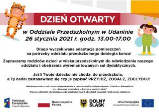 Dzień Otwarty w przedszkolu w Udaninie