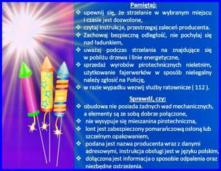 Fajerwerki - zakończmy stary rok i przywitajmy nowy bezpiecznie!
