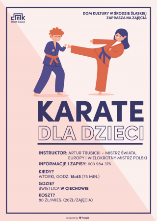 Zajęcia karate z Mistrzem Świata – Arturem Trubickim