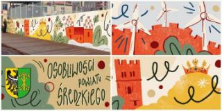 Wiadomo już kto, kiedy i w jakim stylu wykonana mural na murze Lidla w Środzie Śląskiej!