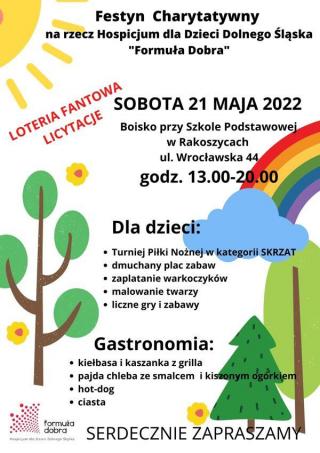 Festyn Charytatywny w Rakoszycach już w sobotę!
