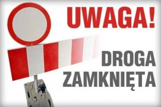 Zamknięcie drogi Księginice - Warzyna