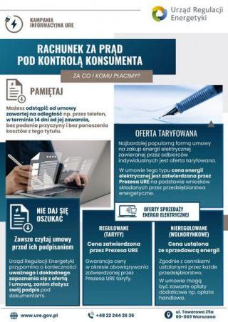 Kampania edukacyjna Urzędu Regulacji Energetyki