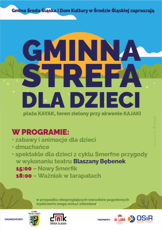 Gminna Strefa dla Dzieci rusza już w niedzielę!