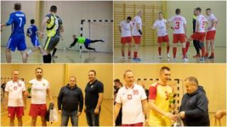 Strażacy z Komendy Wojewódzkiej najlepsi w turnieju piłki halowej w Miękini