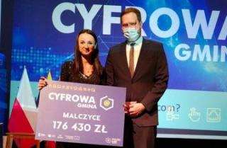 Gmina Malczyce otrzymała promesę z programu „Cyfrowa Gmina”