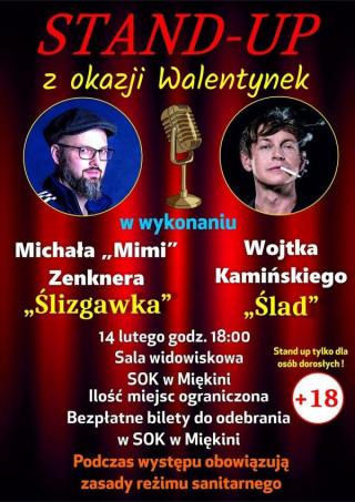Walentynkowy stand-up w Miękini