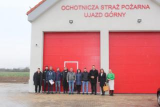 Gmina Udanin wybudowała dwie remizy strażackie