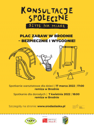 Konsultacje społeczne - „Plac zabaw w Brodnie  - bezpiecznie i wygodnie”