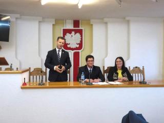 Młodzi radni z Malczyc złożyli ślubowanie i wybrali prezydium