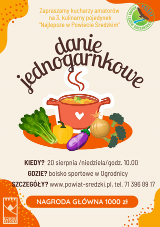 Powiat zaprasza do Ogrodnicy na trzeci kulinarny pojedynek!